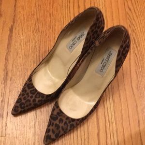 Jimmy Choo Leopard Heels